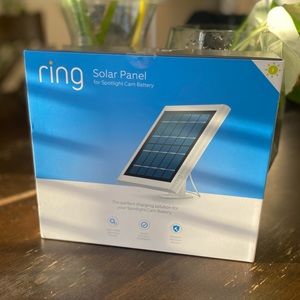 Ring - Solar Panel - for spotlight cam battery - 2W 5V - 7.5” x 6” x 1.25”